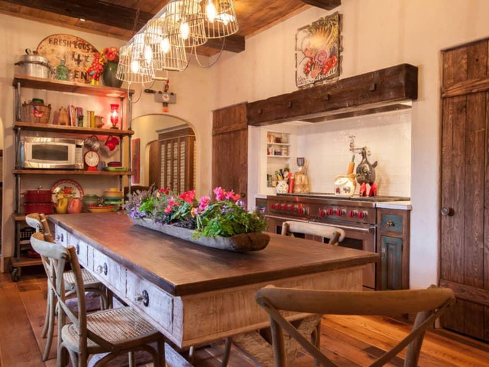 Dallas University Park home Houzz tour farmhouse kitchen