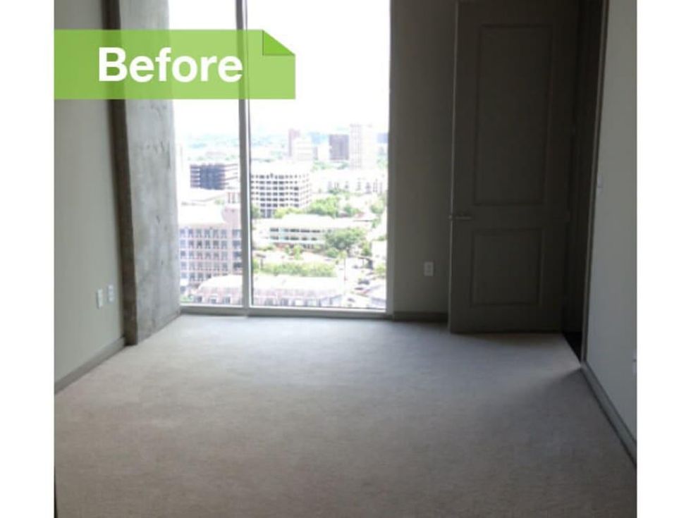 Dallas Uptown apartment Houzz transformed