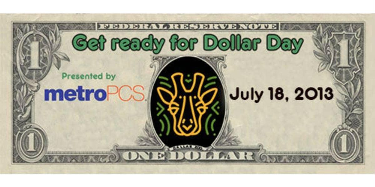 Dallas Zoo Dollar Day CultureMap Dallas