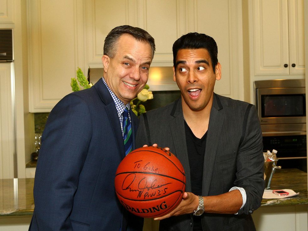 Dan Bailey, Gabe Salazar, just say yes luncheon