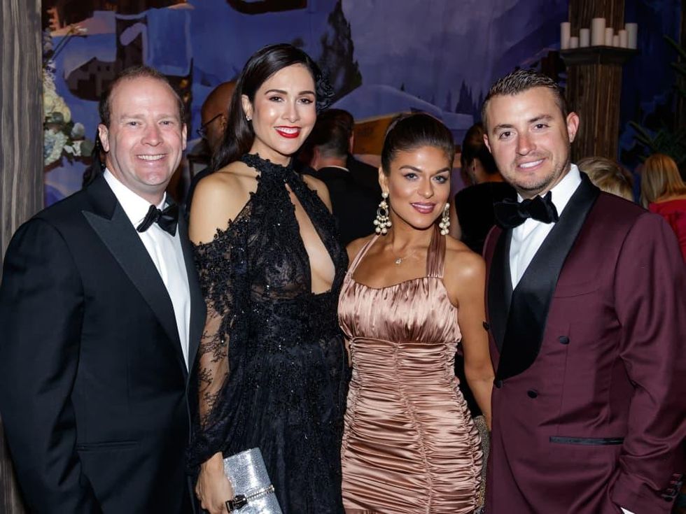 Dan Hunt, Toni Munoz-Hunt, Sabrina Harrison, Field Harrison, crystal Charity 2017