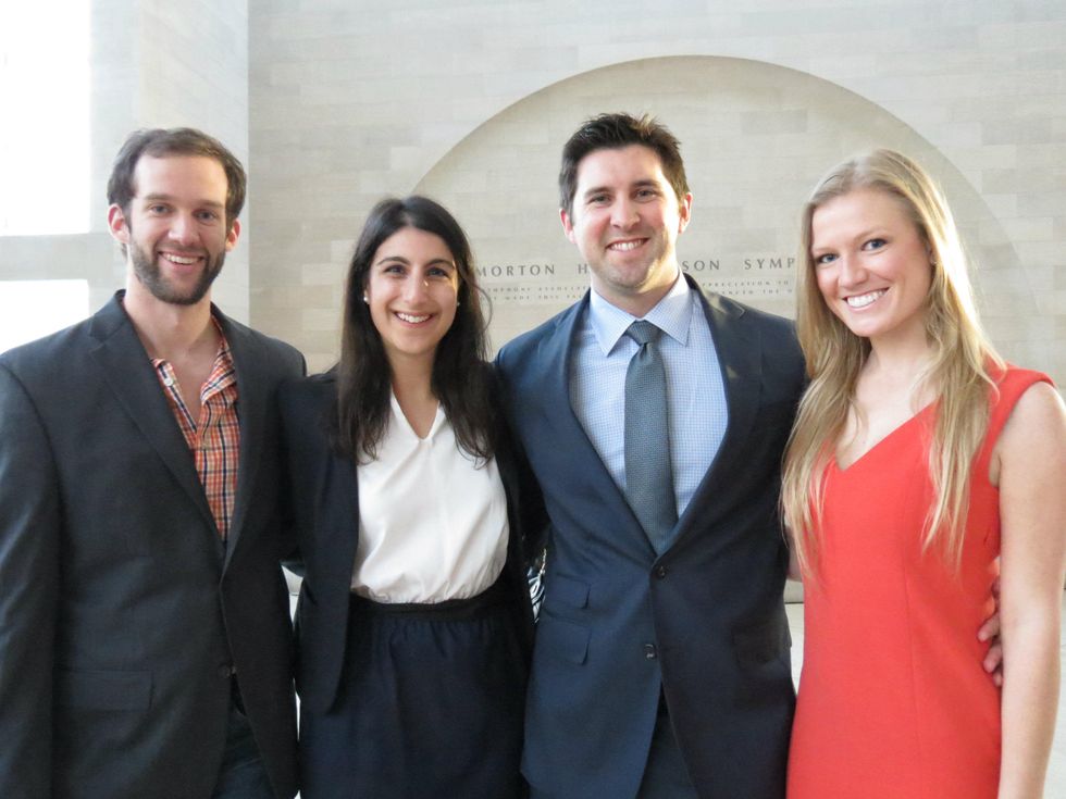 Dan Weatherall, Nadine Kanga, Mike Dement, Caroline Carr, Vivaldi Patron Circle