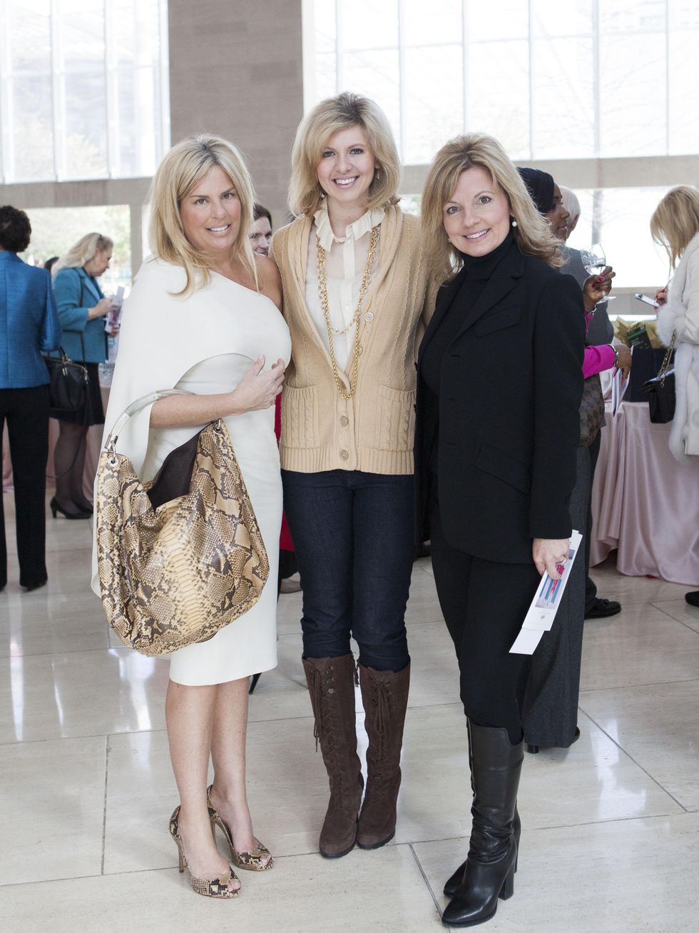 Dana Guercio, Morgan Williams, Dawn LaRonde, LLS Luncheon