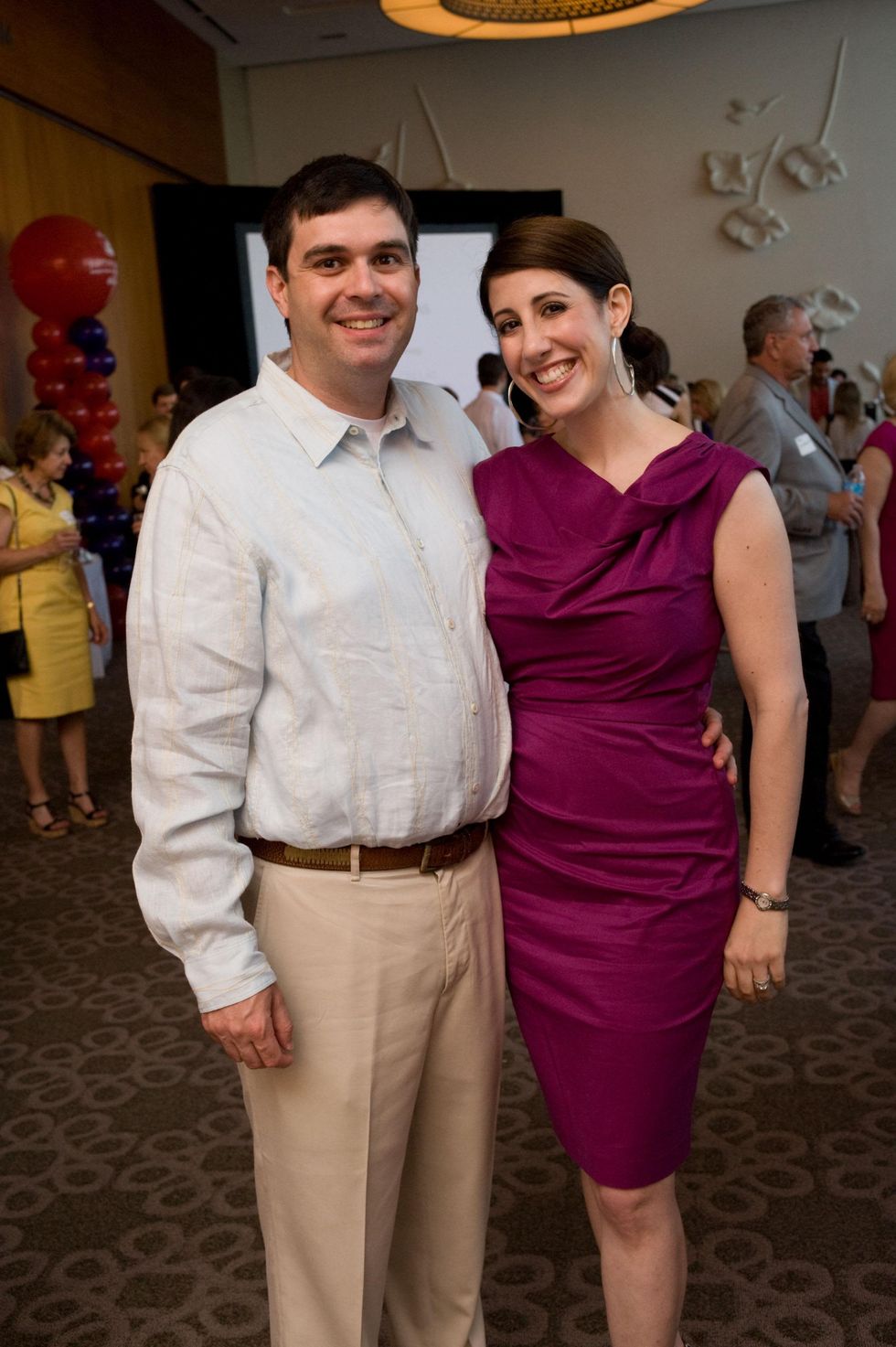 Daniel Friedman, Sara Friedman, Partners Card Kickoff