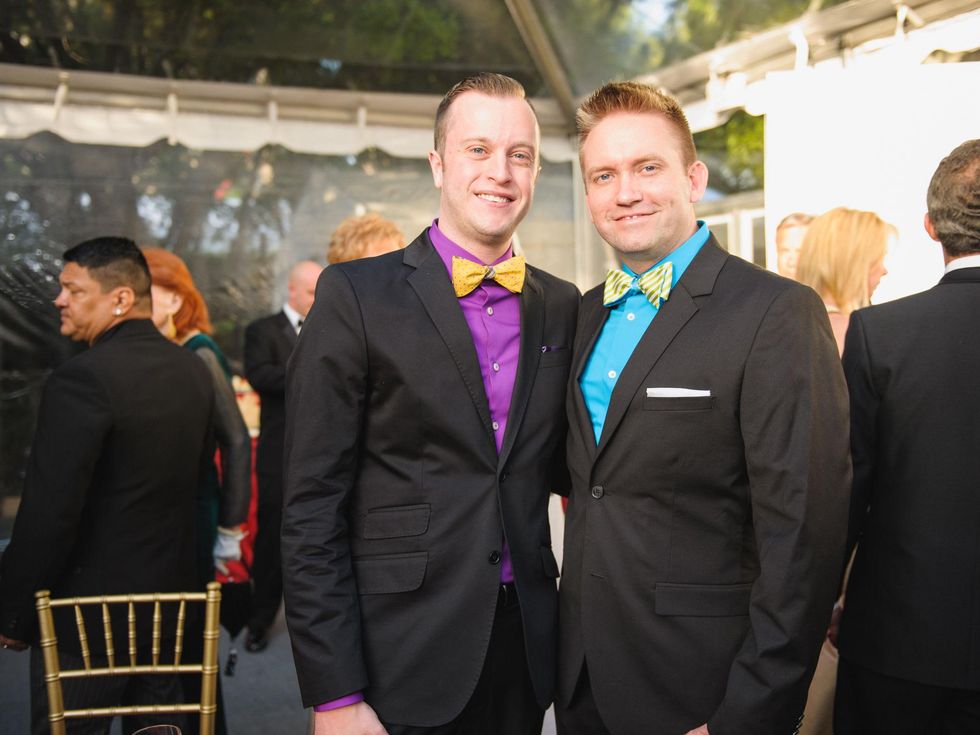 Daniel Smith, Wesley Stephens at Art Ball 2014