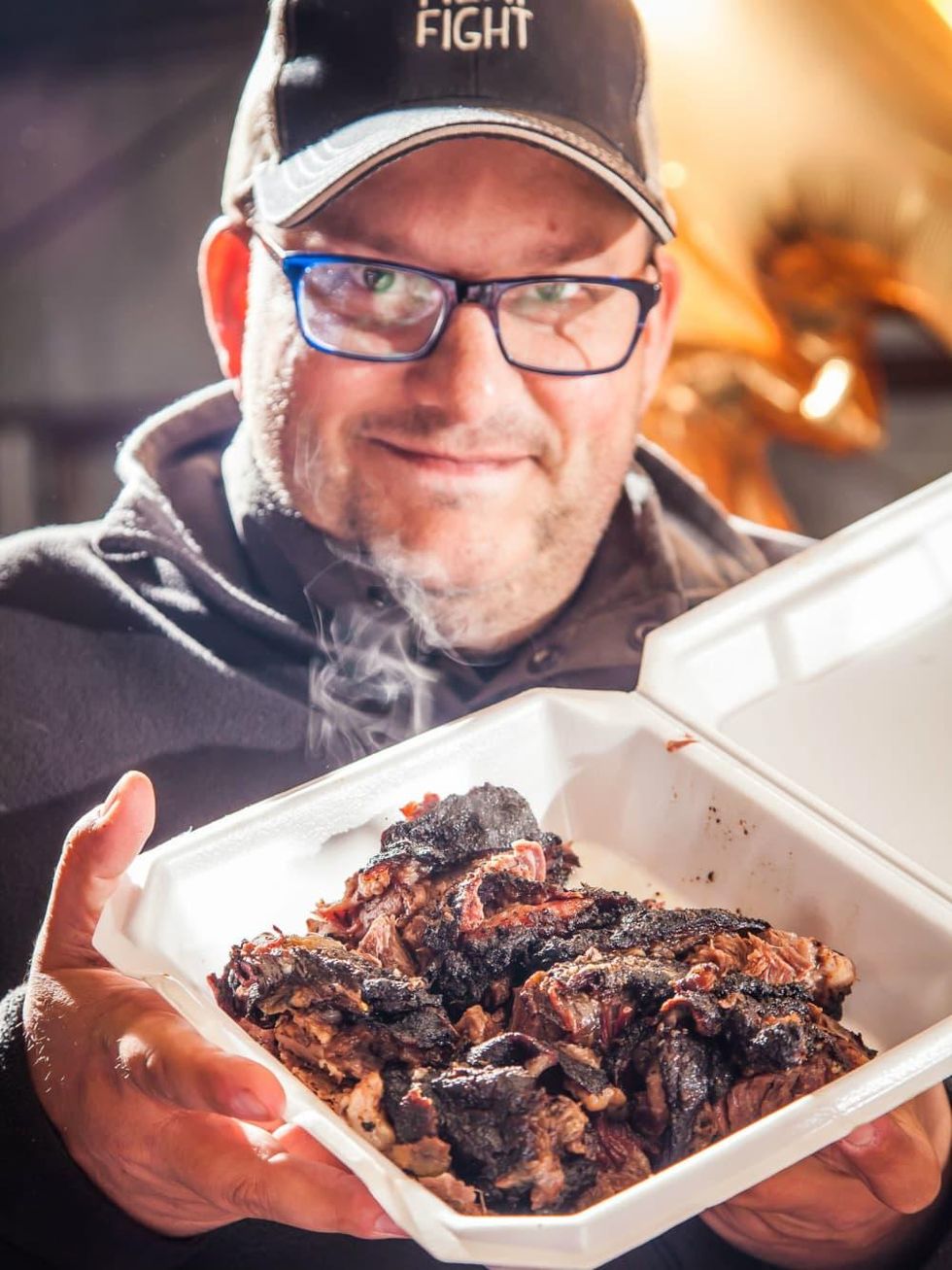 Daniel Vaughn at Meat Fight 2014