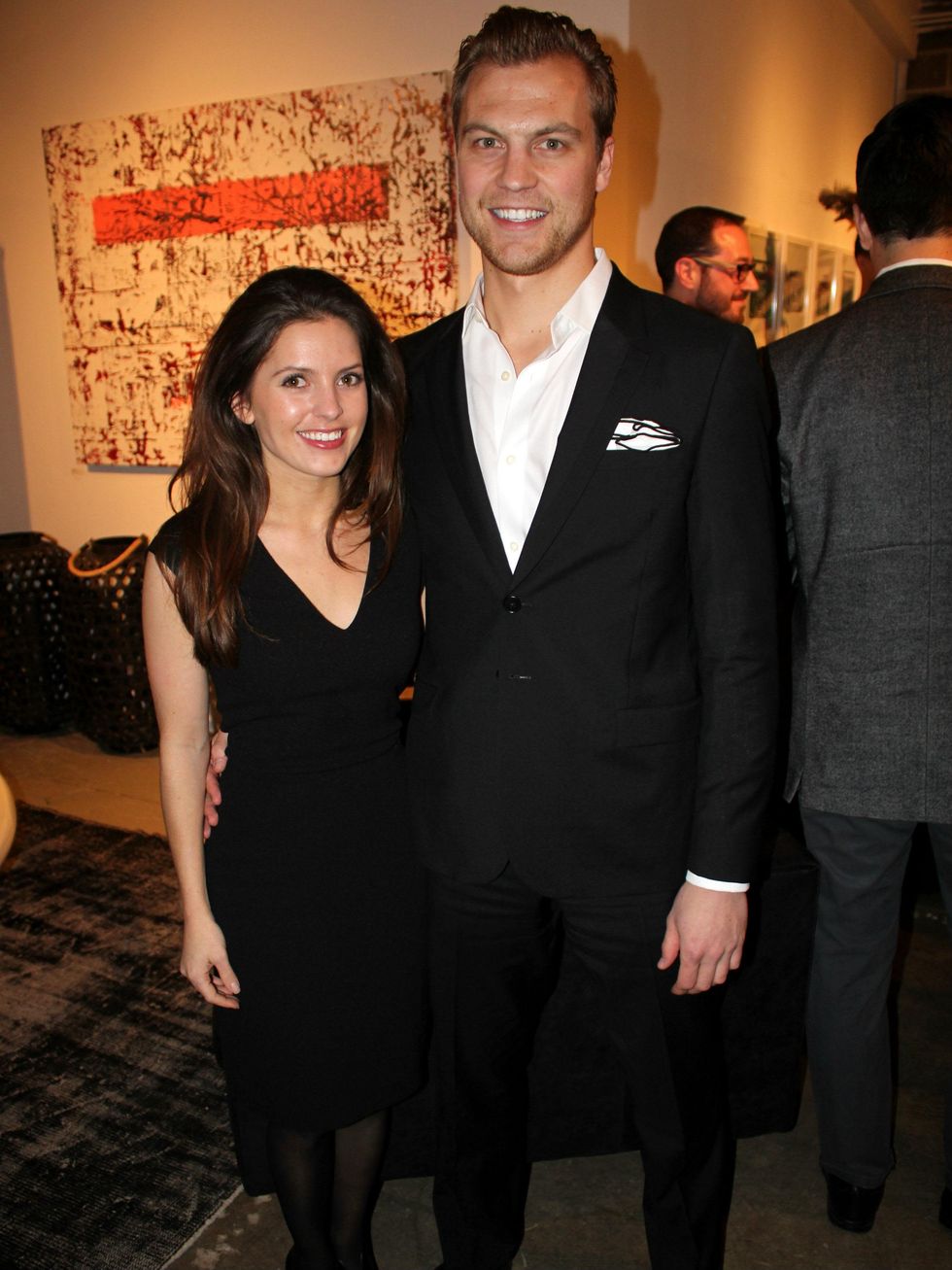 Danielle Dicesare, Ricky Grunden, diffa media preview party