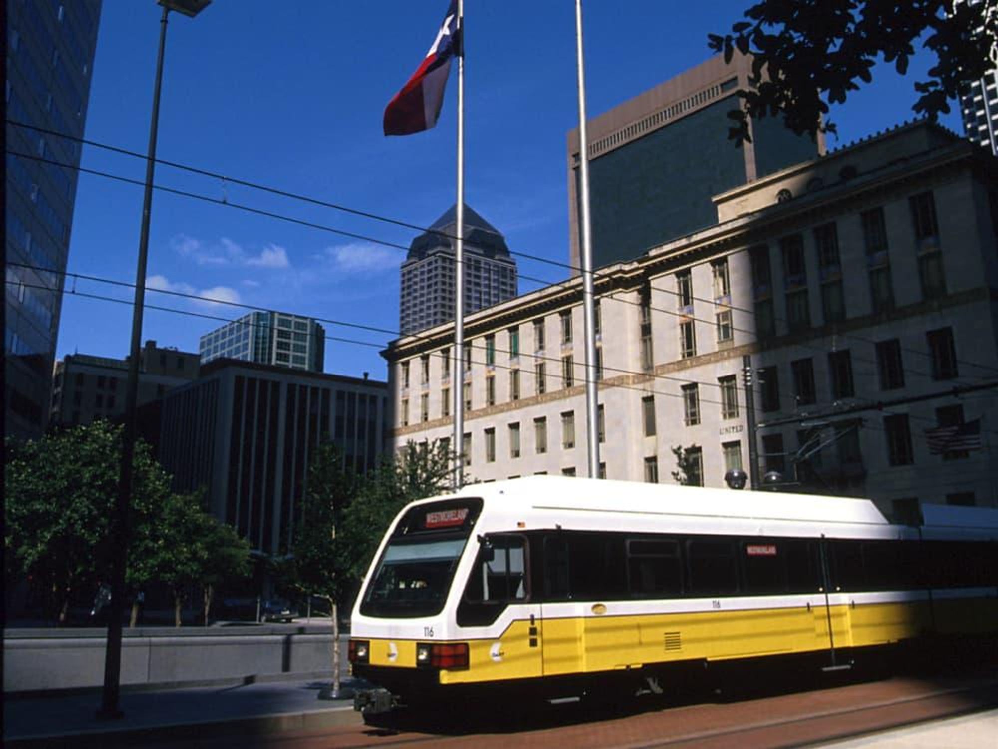 DART rail downtown Dallas