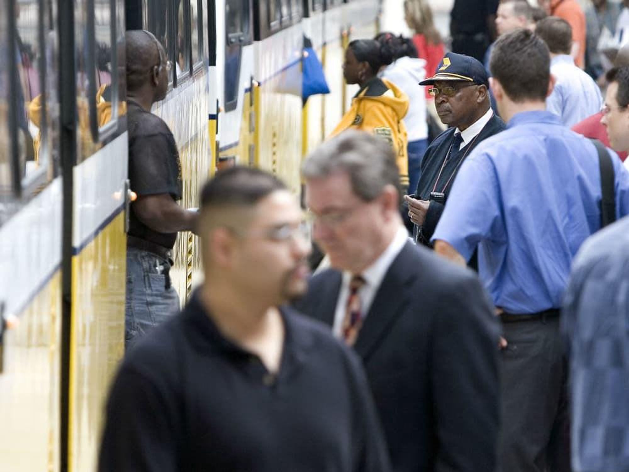 DART riders, rail, train
