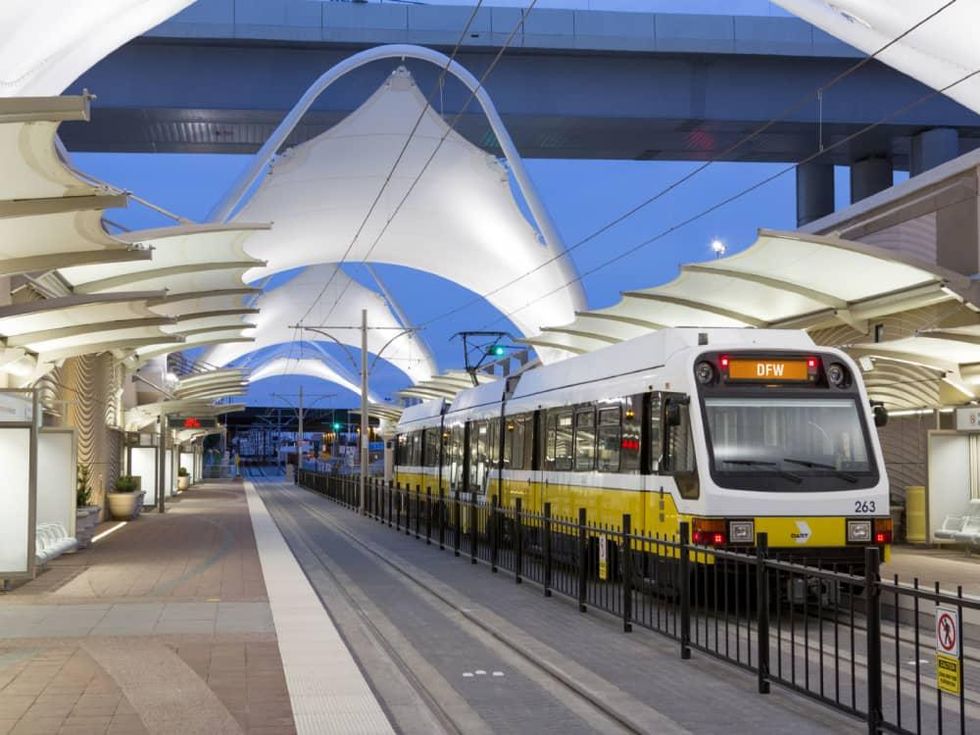 DART to DFW Airport route busts out early