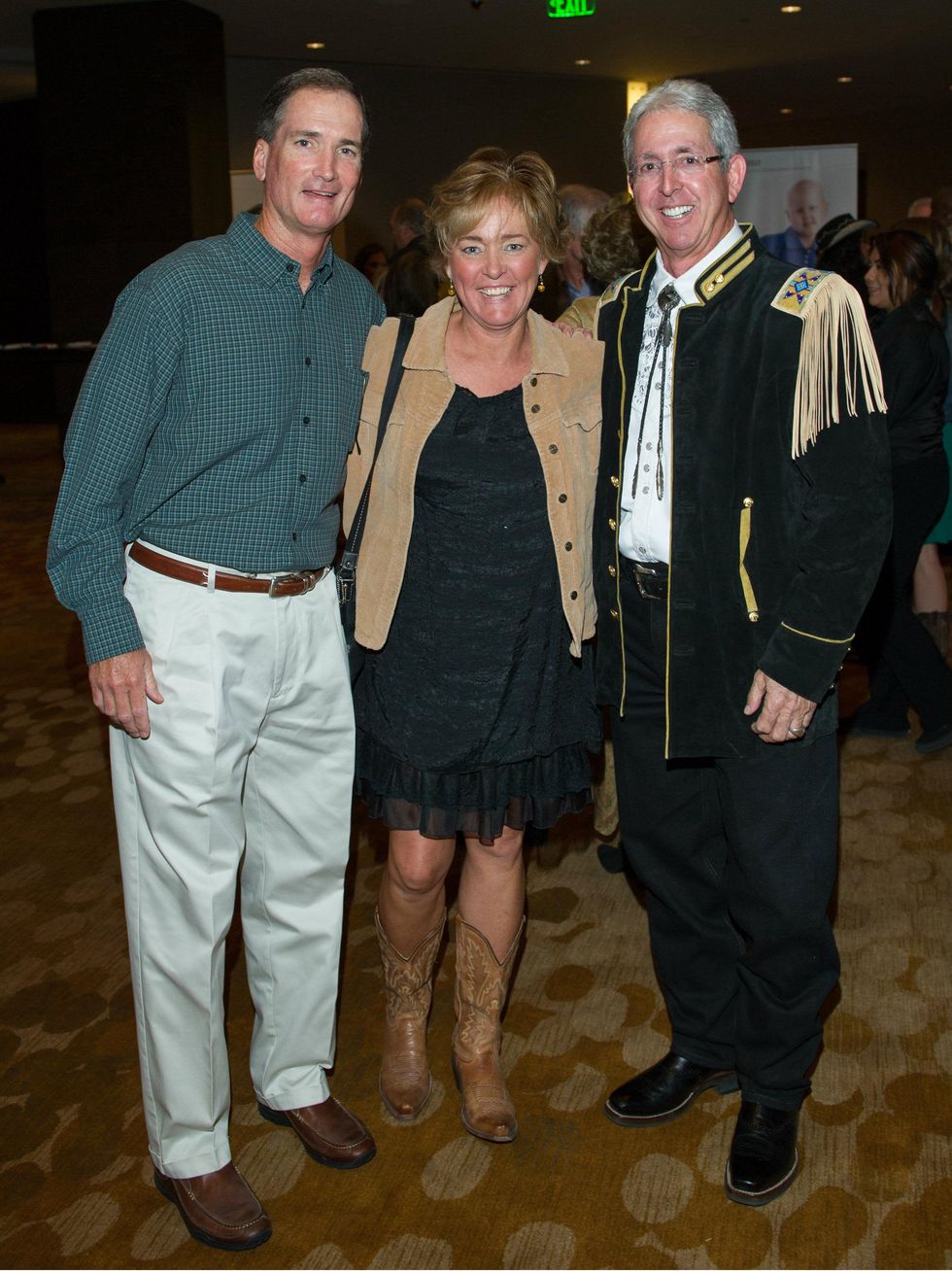 David and Christine Burns, Joe Haggar