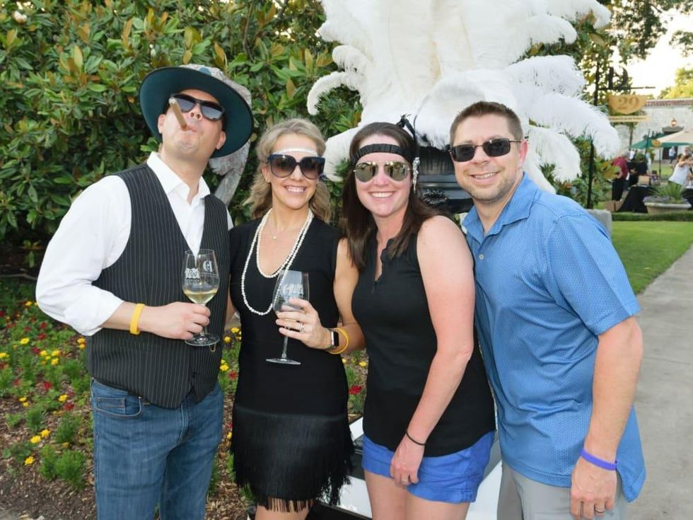 David and Sarah Fitzgerald, Jason and Rebecca Hussey