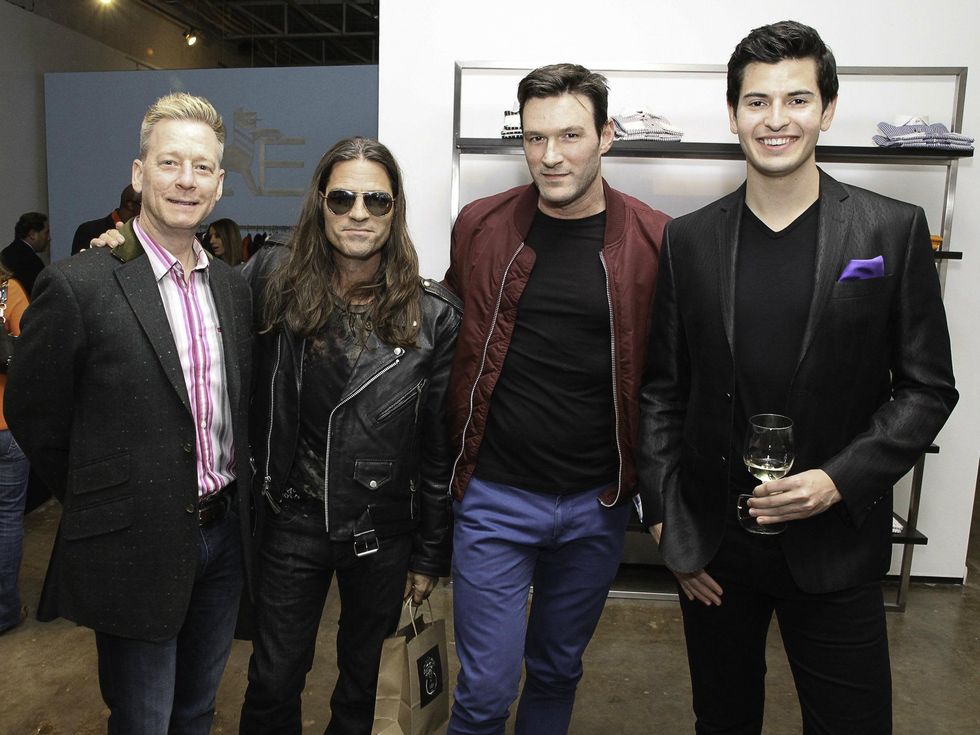 David Call, Brad Jensen, Gary Walden, George Jackson, Love Thy Man event at edo popken