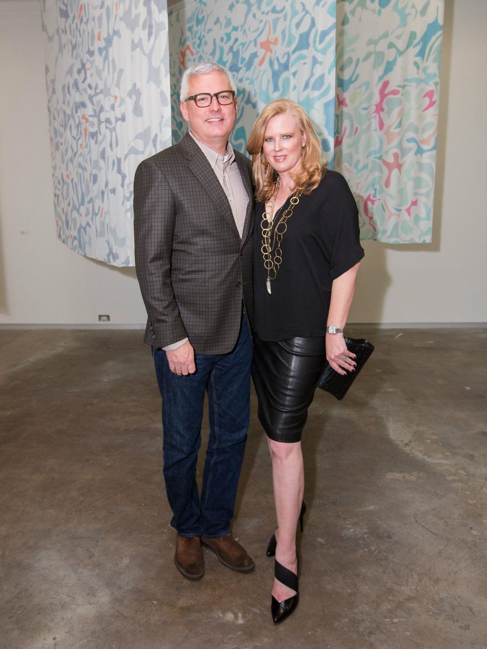 David Droese, Suzanne Droese, Dallas Contemporary Exhibition Opening