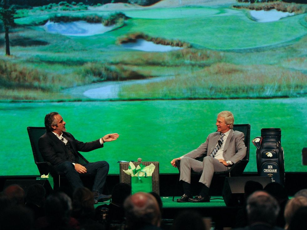 David Feherty, Ben Crenshaw, Living Legends Luncheon