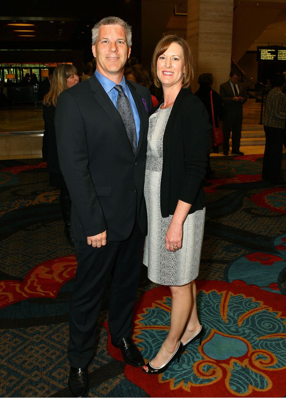 David Johnson, Laura Johnson, Genesis, luncheon