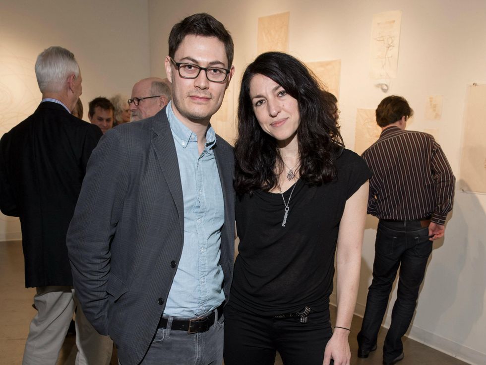 David Markus, Annabel Daou, Conduit Gallery party