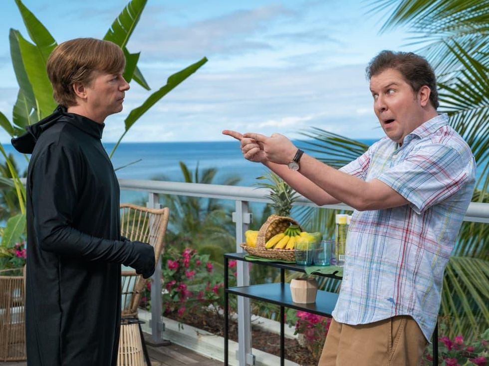 David Spade and Nick Swardson in The Wrong Missy