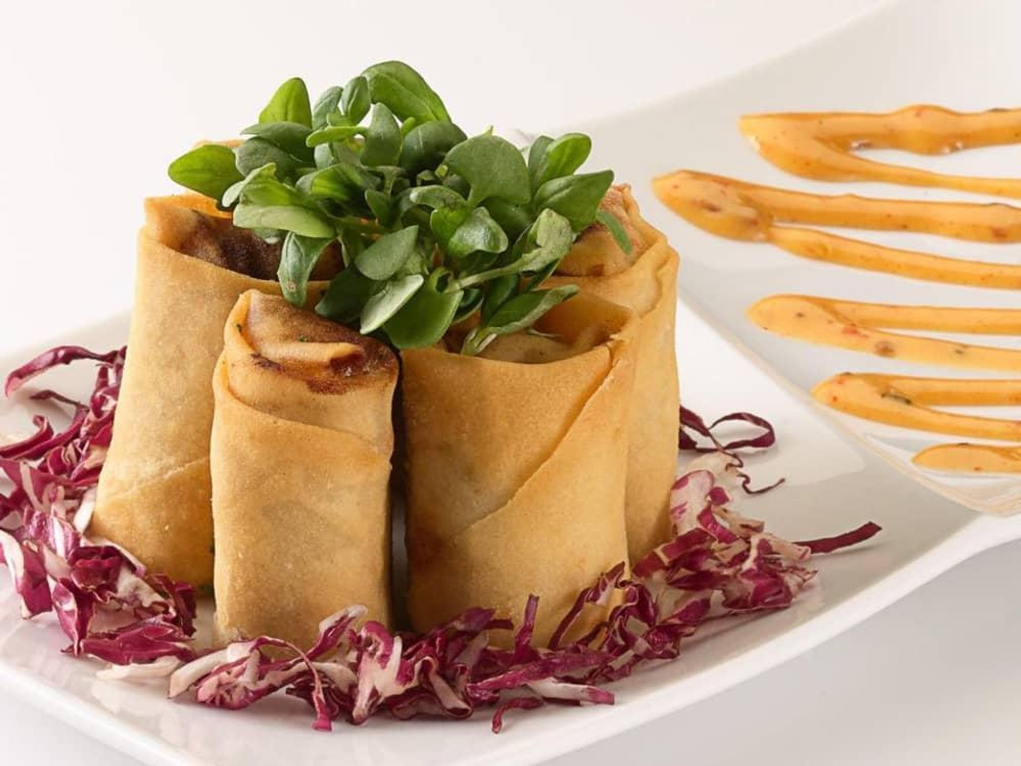Davio's spring rolls