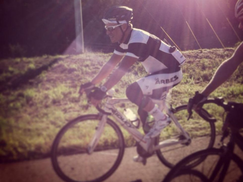 Davis Tucker with 1400 Miles