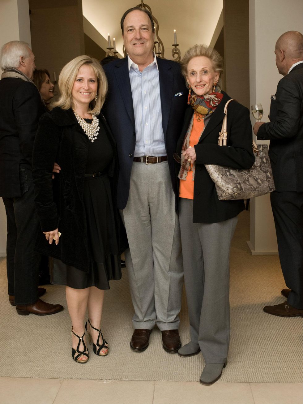 Dawn Bergan, Kelly Hardage and Marilyn Rolnick Tonkon, culp as 40 year celebration