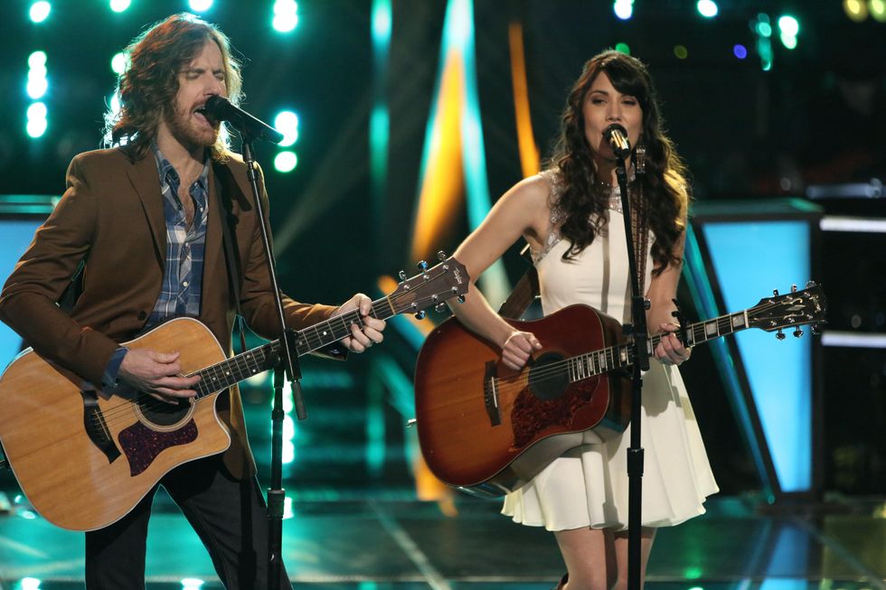 Dawn & Hawkes on NBC's The Voice