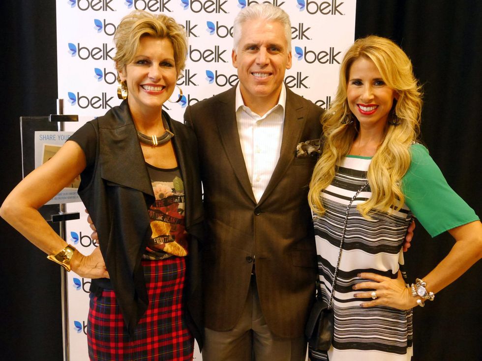 Dawn Mellon (THE FASHIONISTAS), Jon Mellon, Jennifer Cloutier , nicky hilton book signing, belk