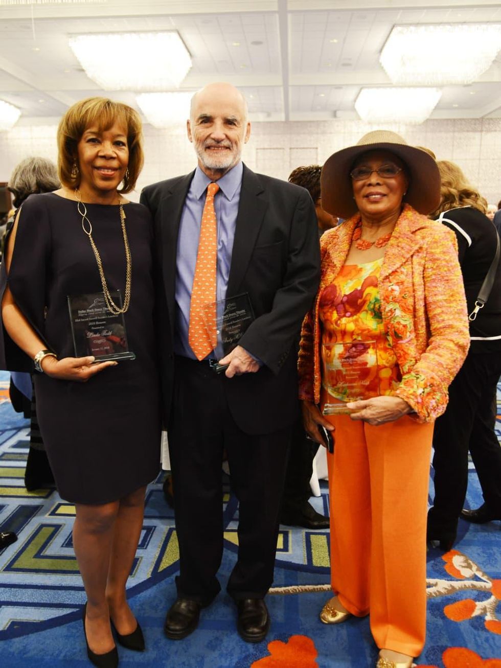 DBDT 2018 founders luncheon, Linda Todd, Andy McCarthy, Herdercine Nash