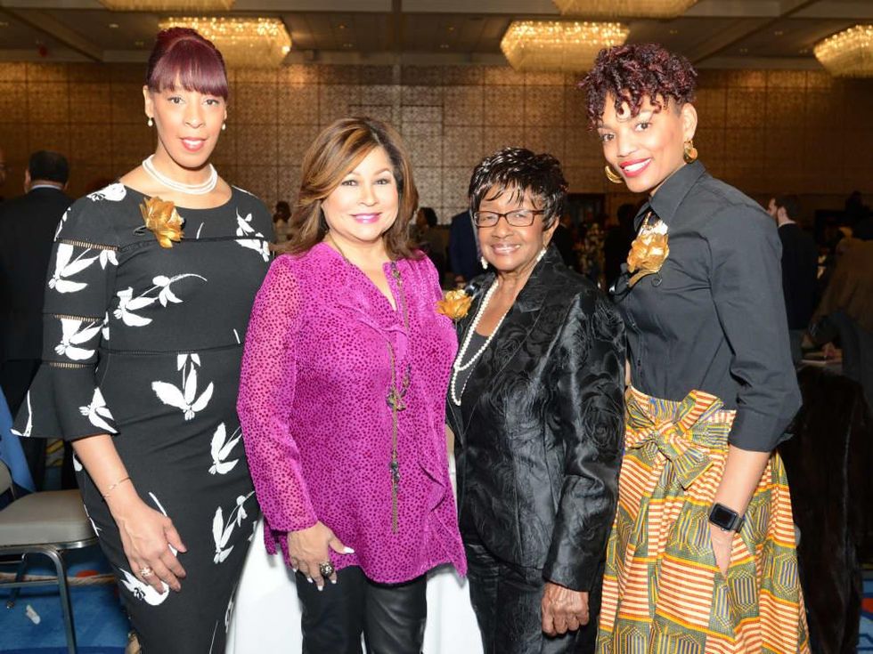 DBDT 2018 founders luncheon, Melissa M. Young, Clarice Tinsley, Ann Williams, Nycole Ray