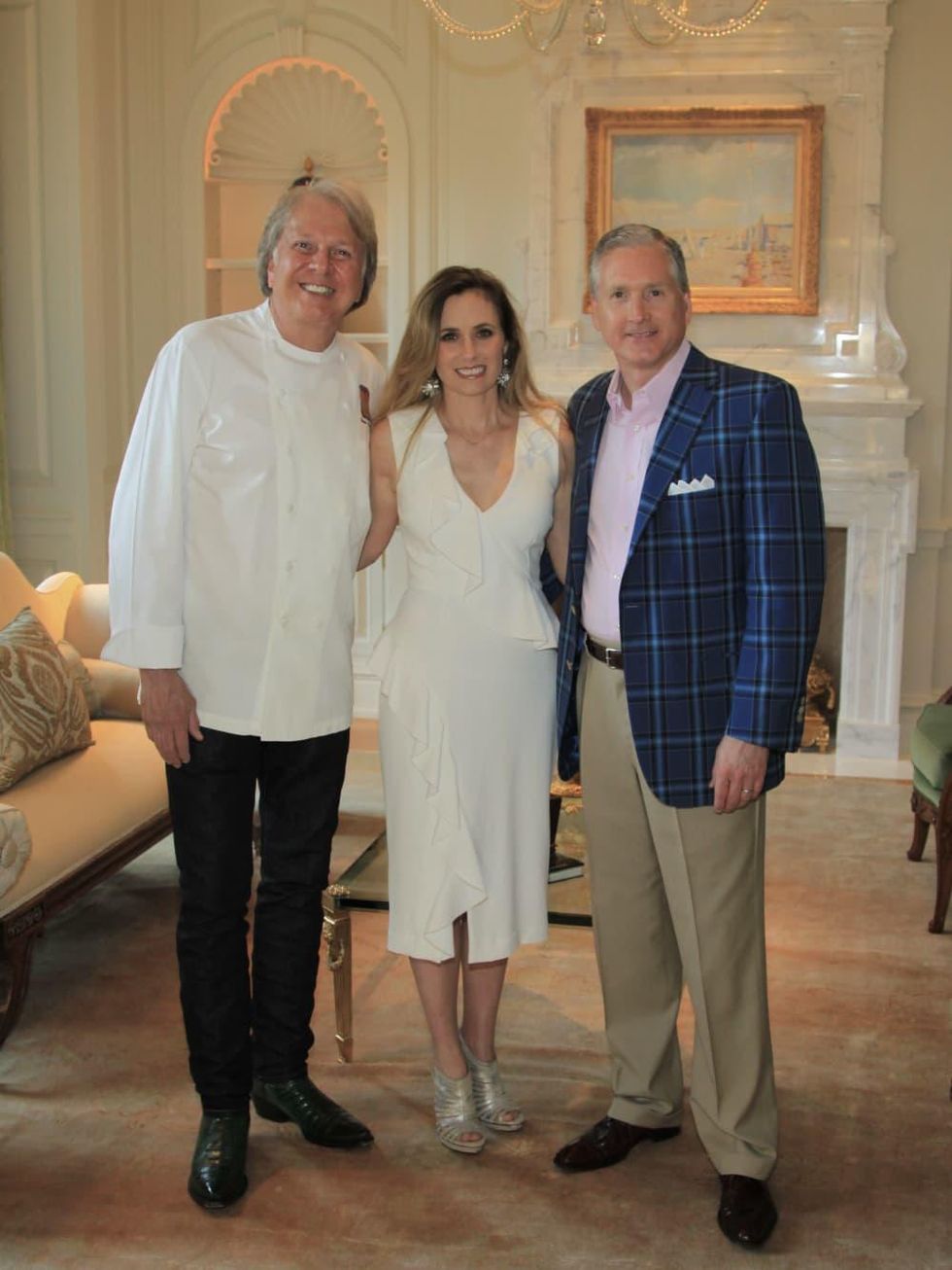 Dean Fearing, Amanda and Brint Ryan