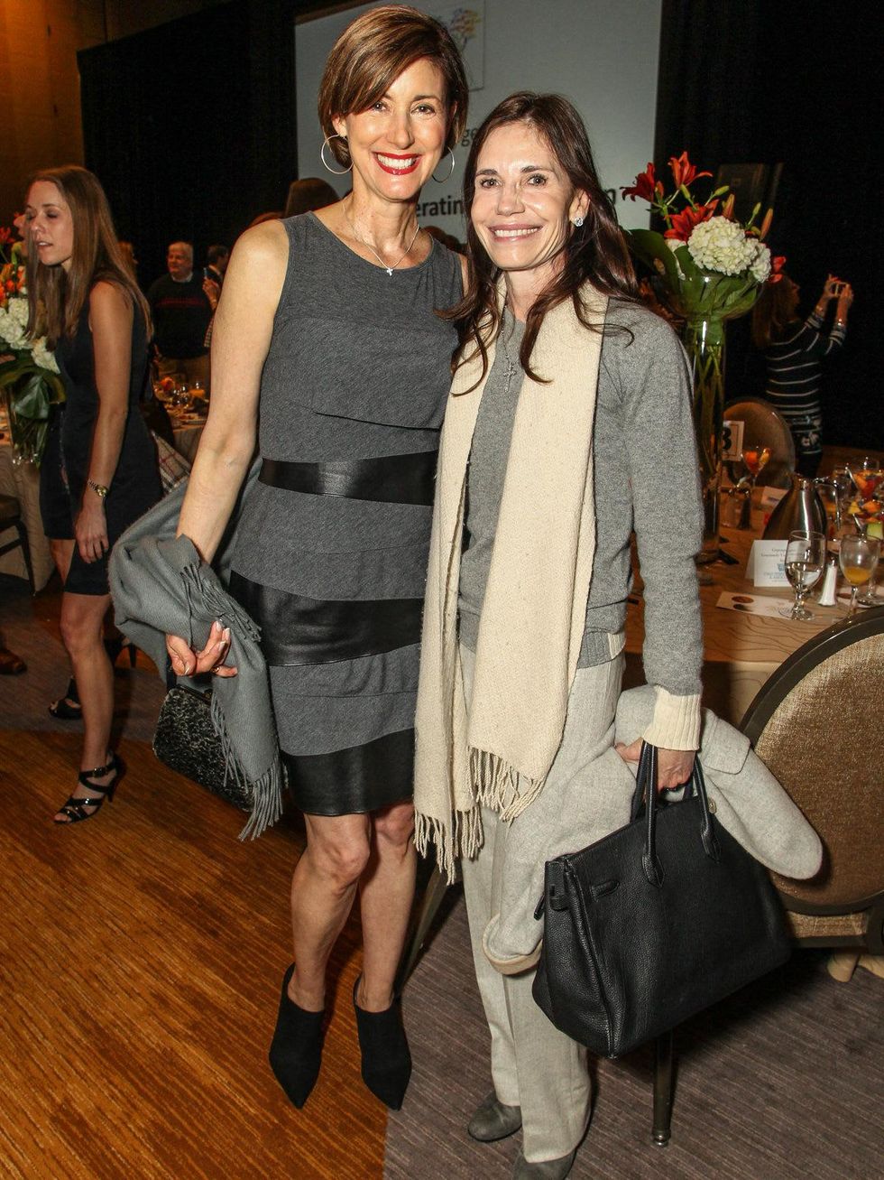 Debby Jett Allbright and Sue Blackwell, CARE Breakfast