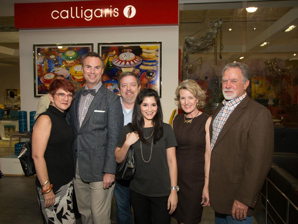 Deborah Pilmmer, Stacy Coulter, Landon Smith, Veronica Georlich, Catherine and Joe Dolen, Thrift Shop Kickoff