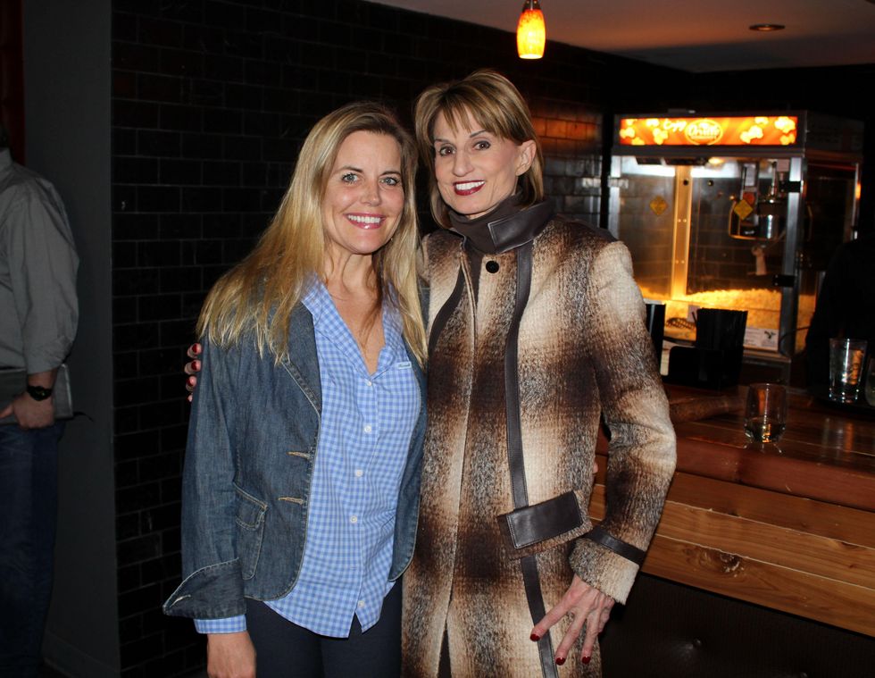 Debra Nelson, Leslie Ann Crozier, John Wayne Film Festival kick off party