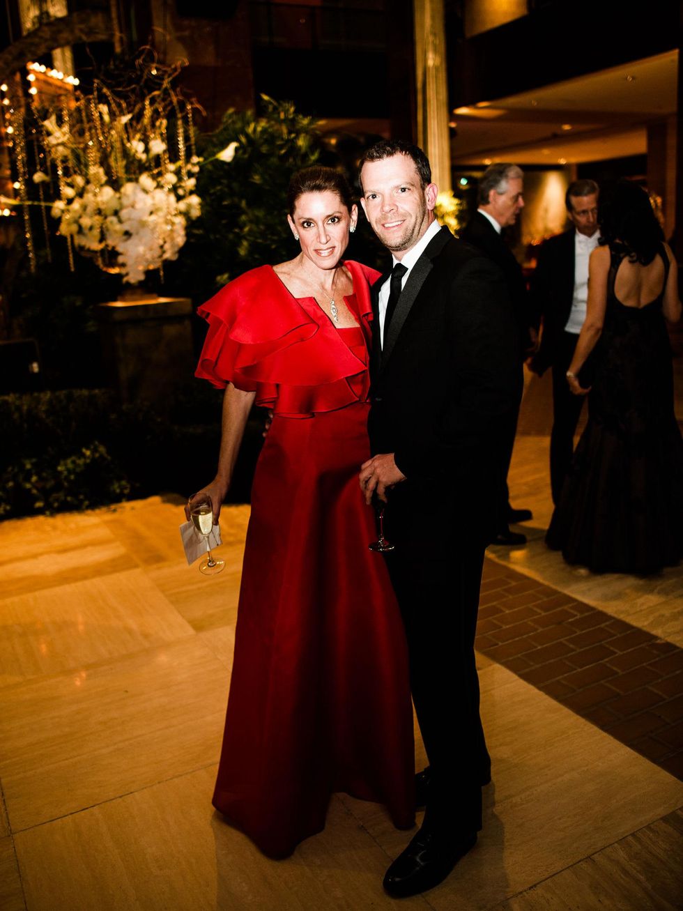 Debra Phares, Eric Gilmour at Crystal Charity Ball 2013