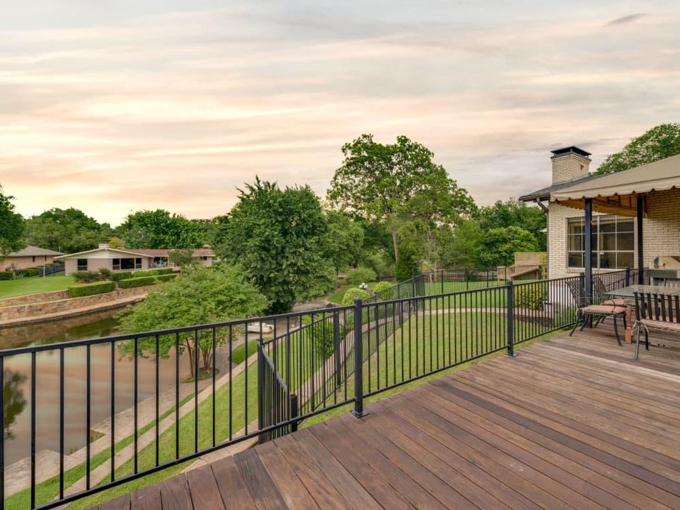 Deck at 4224 Briar Creek in Dallas