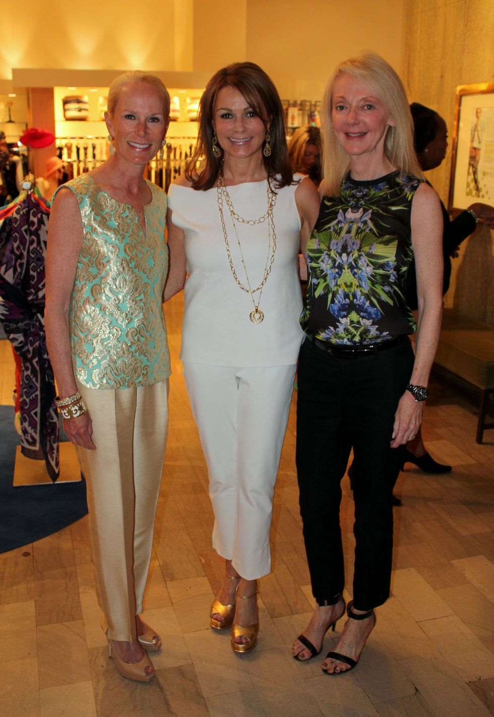 Dee Dee Lee, Claire Emanuelson, Shelle Sills, Neiman Marcus, Stiletto Strut