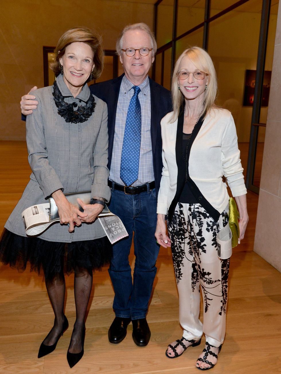 Deedie Rose with Jackie Stewart and Peter Stewart
