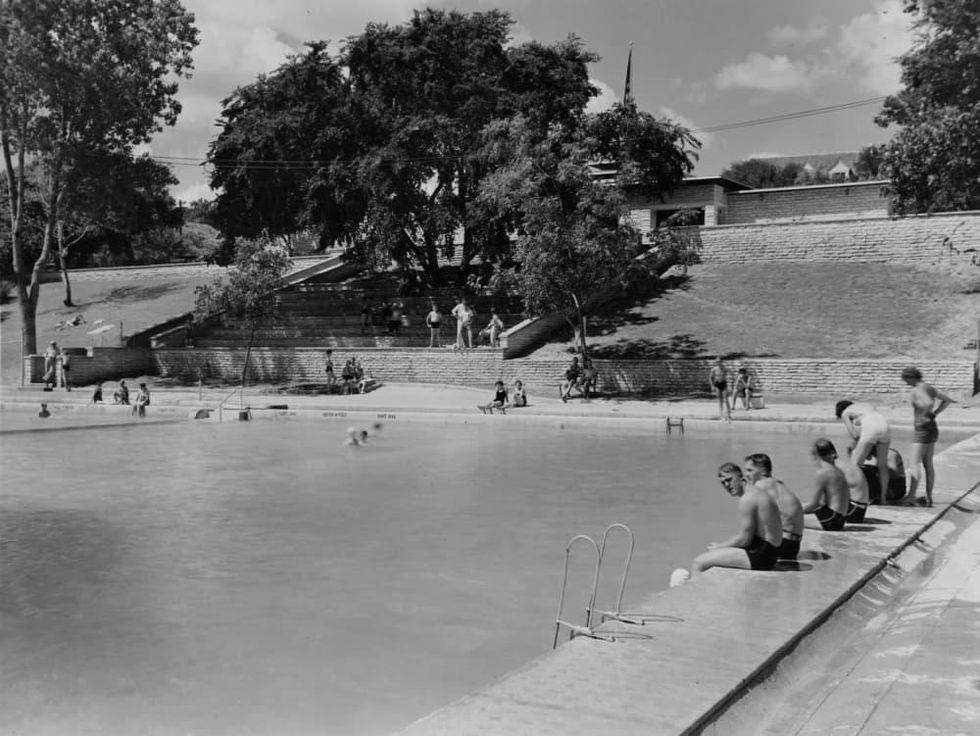Deep Eddy Pool in Austin