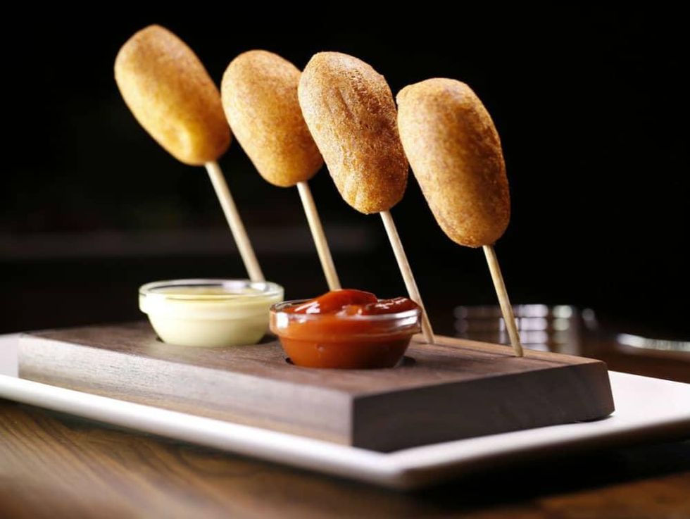 Del Frisco Grille's corndogs