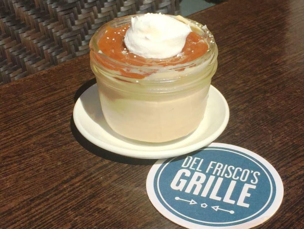 Del Frisco's Grille butterscotch pudding