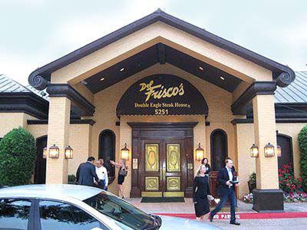 Del Frisco's steakhouse in Dallas