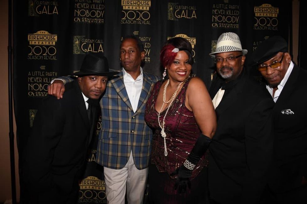Denise Lee and her band