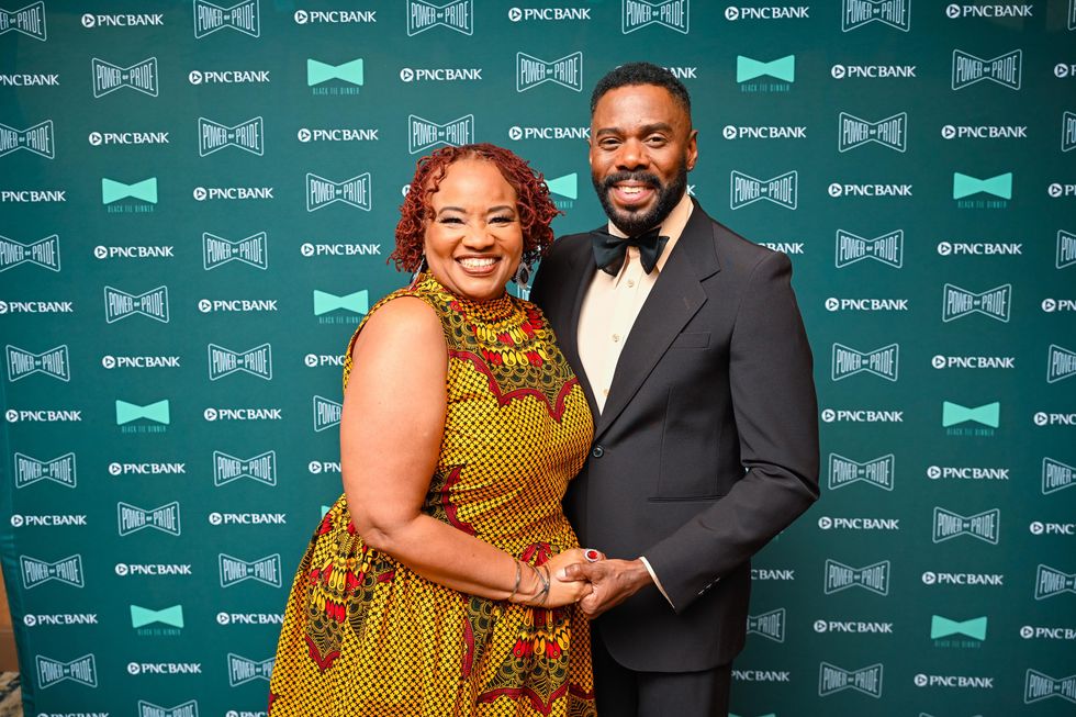 Denise Lee, Colman Domingo at Black Tie Dinner 2022