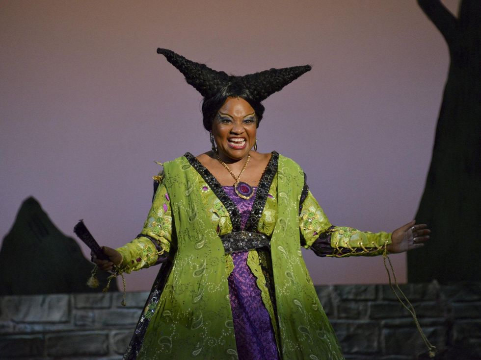 Denise Lee in Rapunzel at Dallas Children's Theater