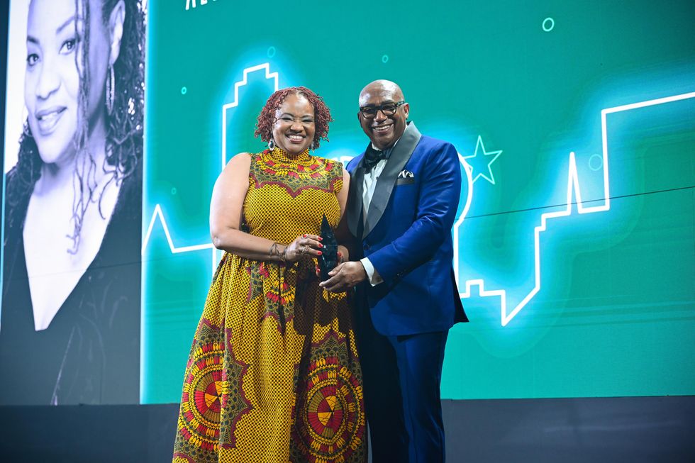 Denise Lee, Terry D. Loftis at Black Tie Dinner 2022