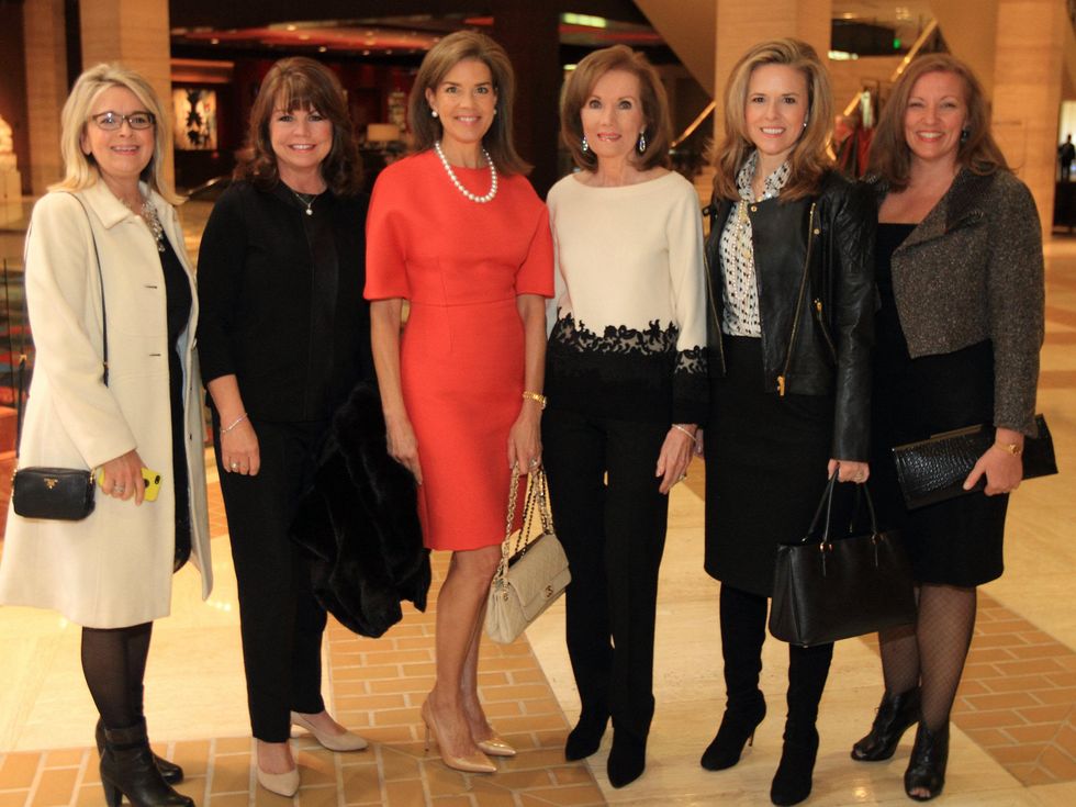 Denise Priewe, Patricia Daniel, Lisa Troutt, Martha Copeland, Heather Cooper and Marla Ford, DTMG Luncheon