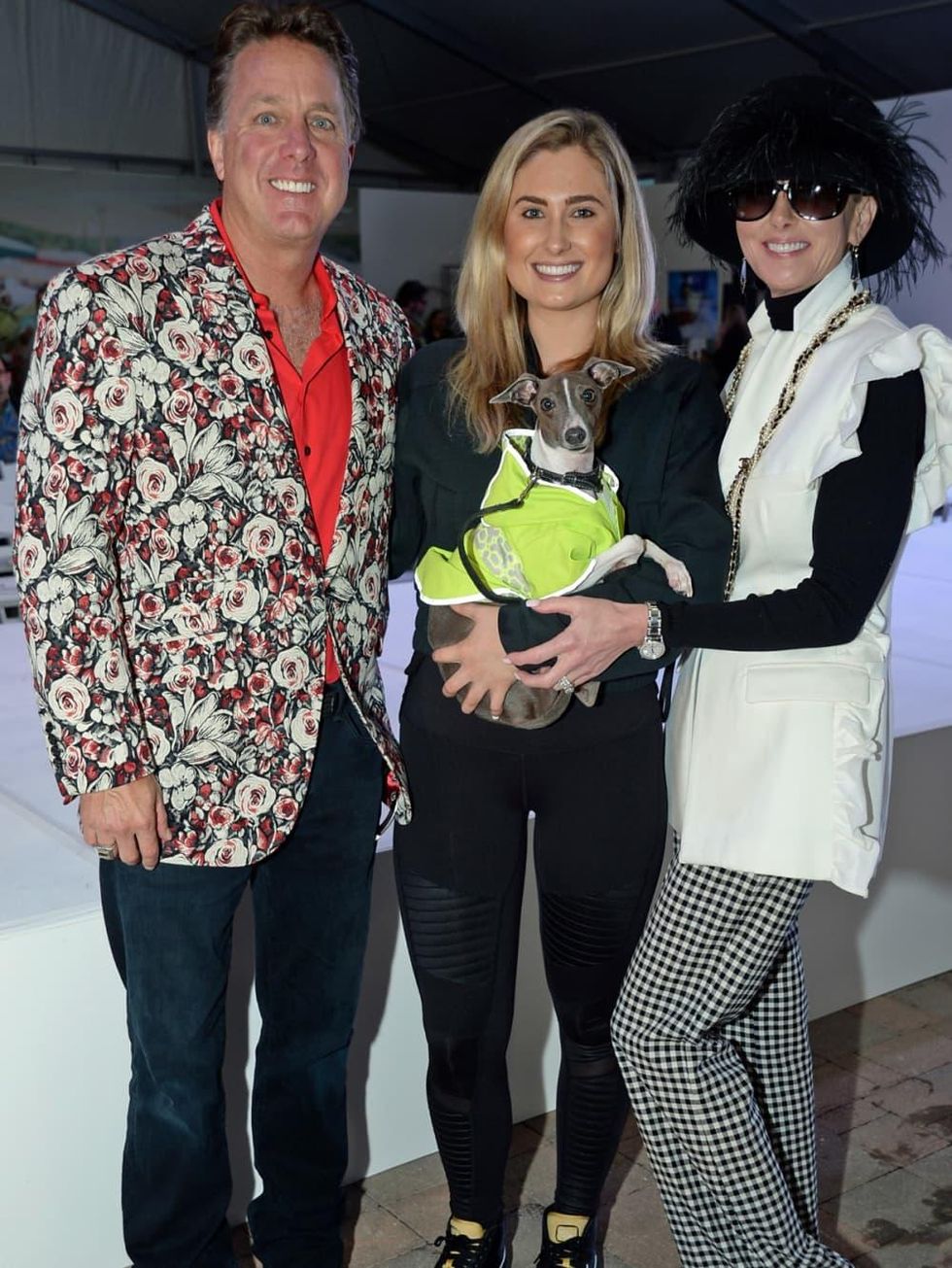 Dennis Collins, Kelsey Collins, \u201cEnzo\u201d and Kim Collins