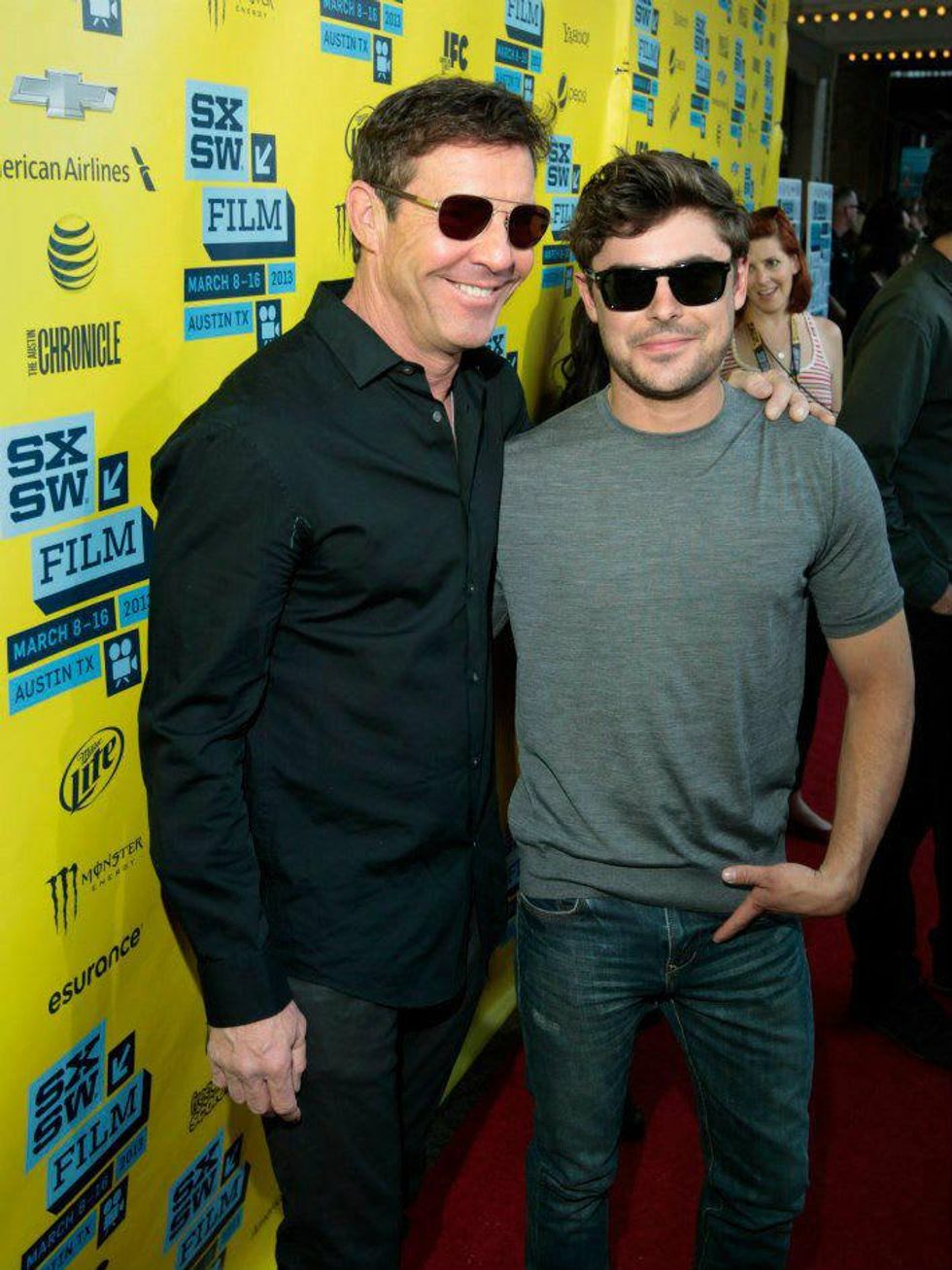 Dennis Quaid and Zac Efron at SXSW