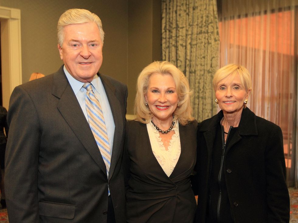 Denny and Connie Carreker with Carol Seay, DTMG Luncheon