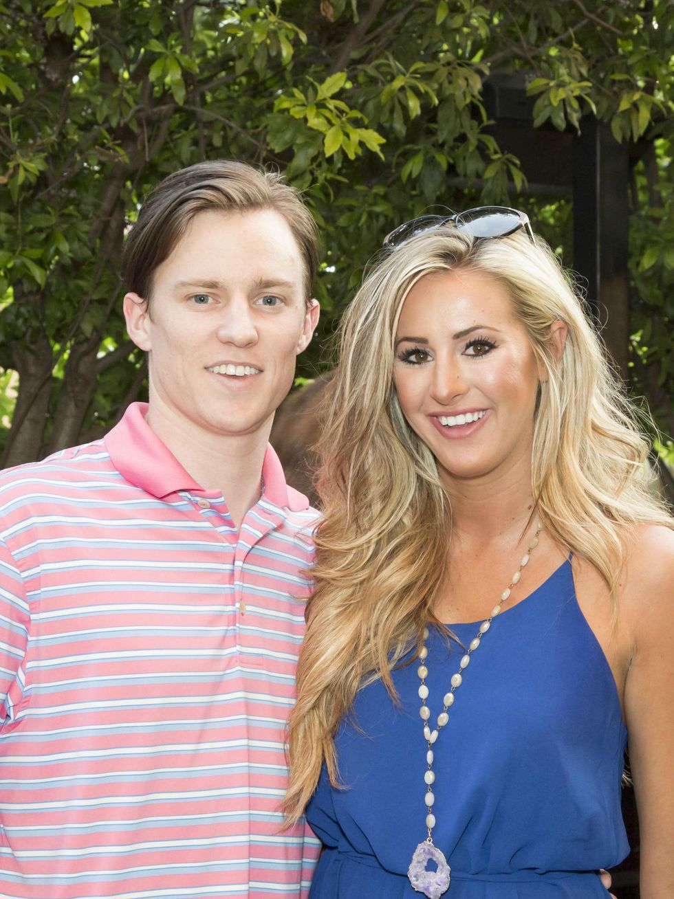 Denver Sinclair, Brittany Salopek, White Party Kick Off